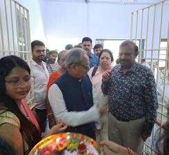 Hon'ble Prashant Kumar Shahi, Advocate General, Bihar alongwith S.K Mishra, President, S.K.J Law College